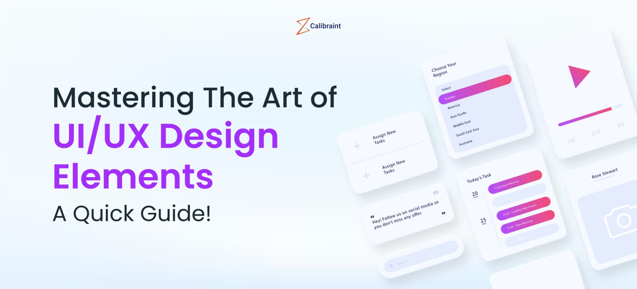 Essential UI UX Design Elements: A Comprehensive Guide for Designers