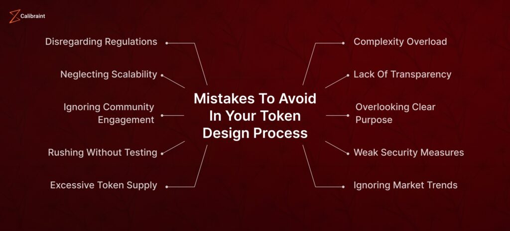 Mistakes to avoid in token design process