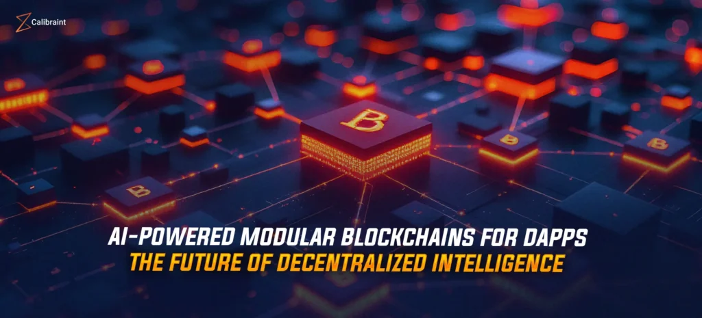Integrating AI with modular blockchains
